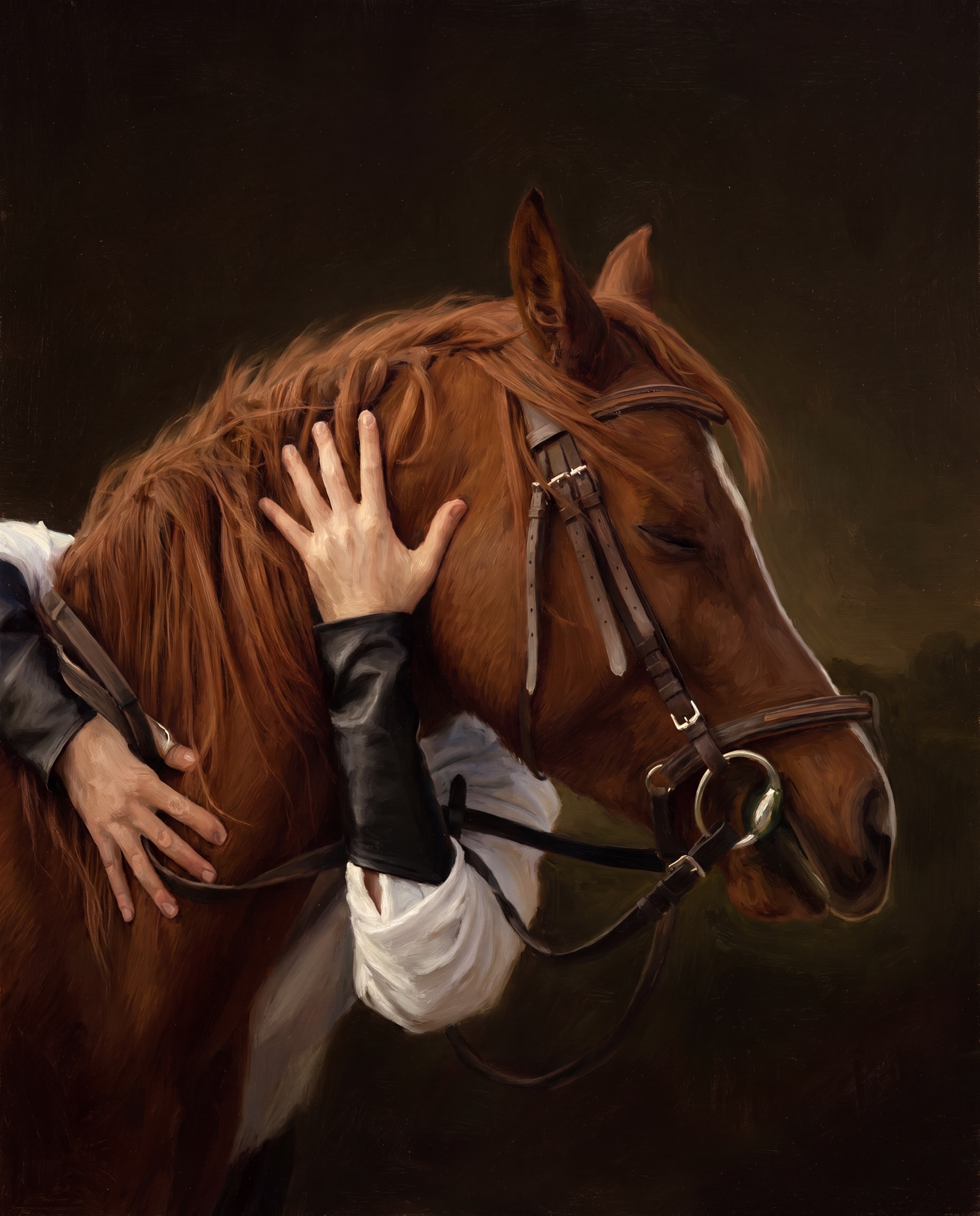 horse1, finished artwork