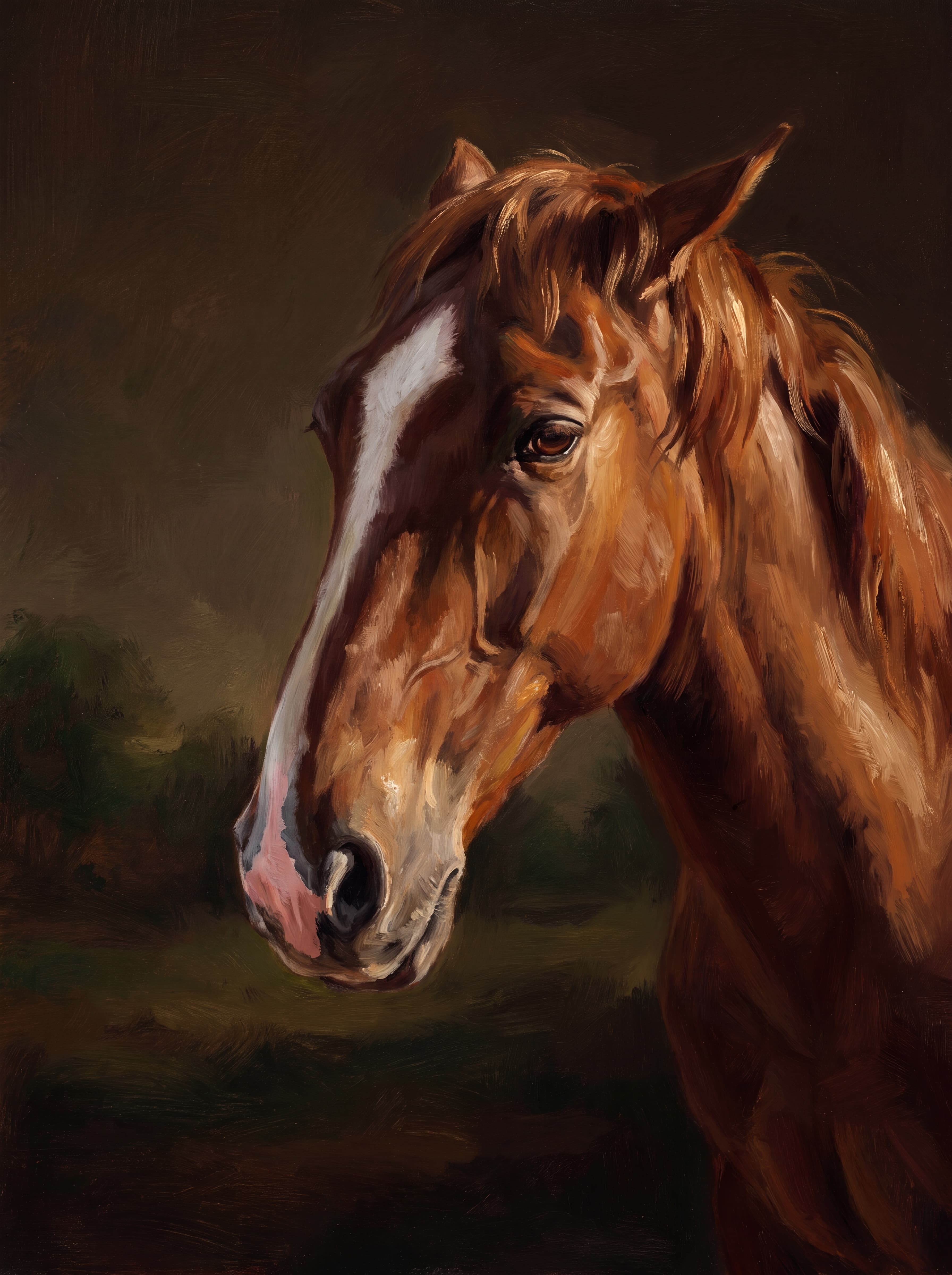 horse2, finished artwork