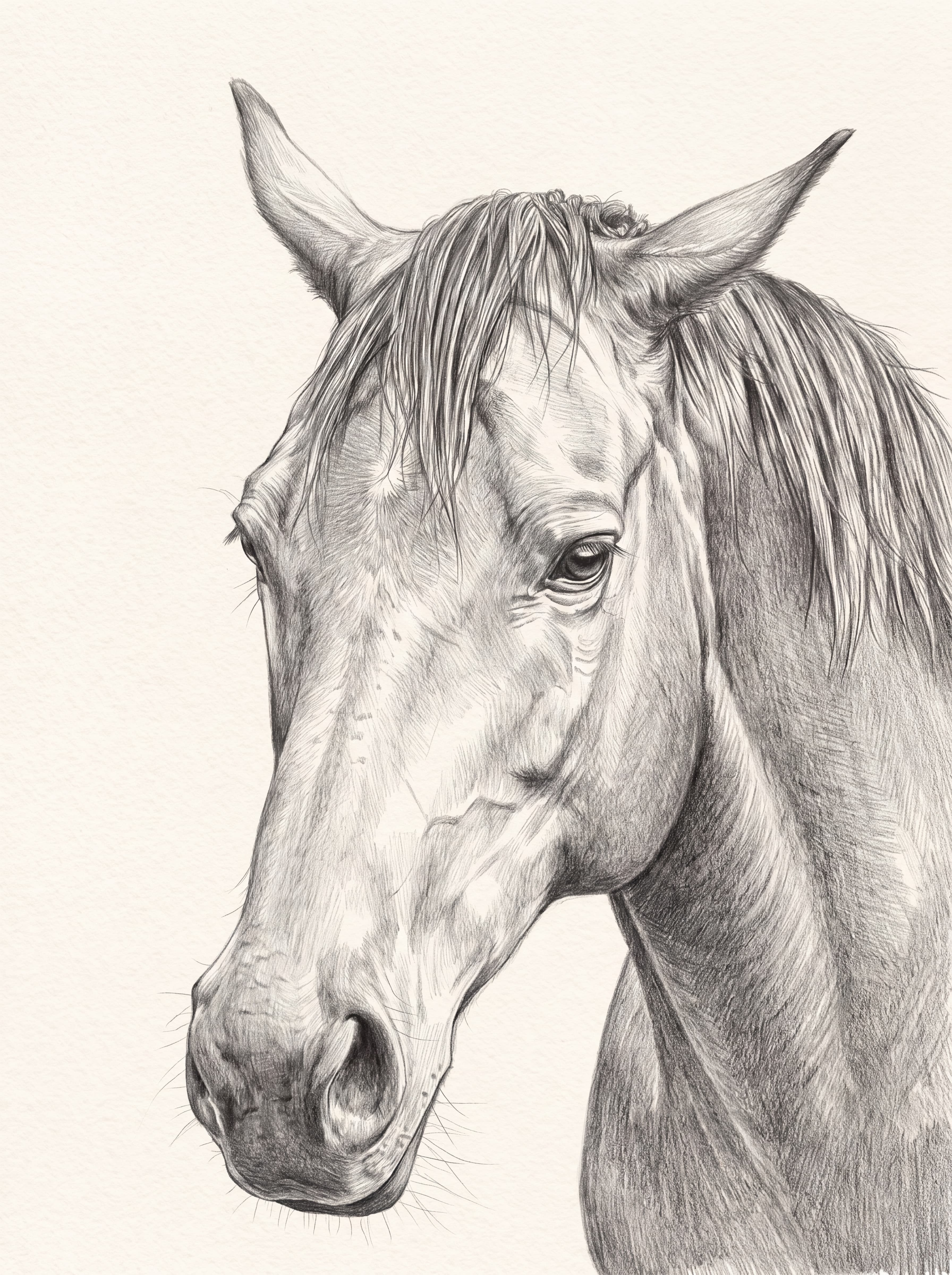 horse4, finished artwork
