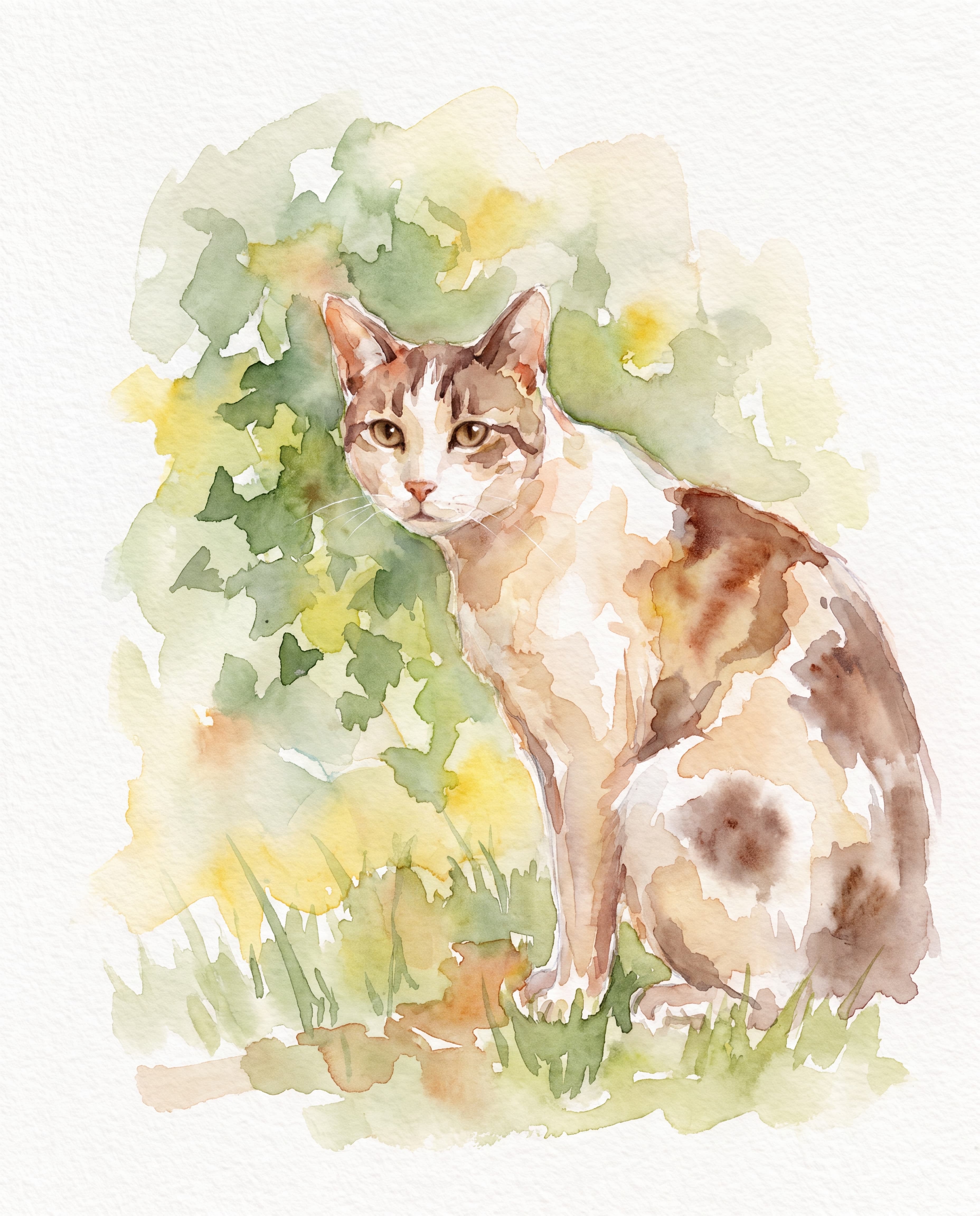 cat1, finished artwork