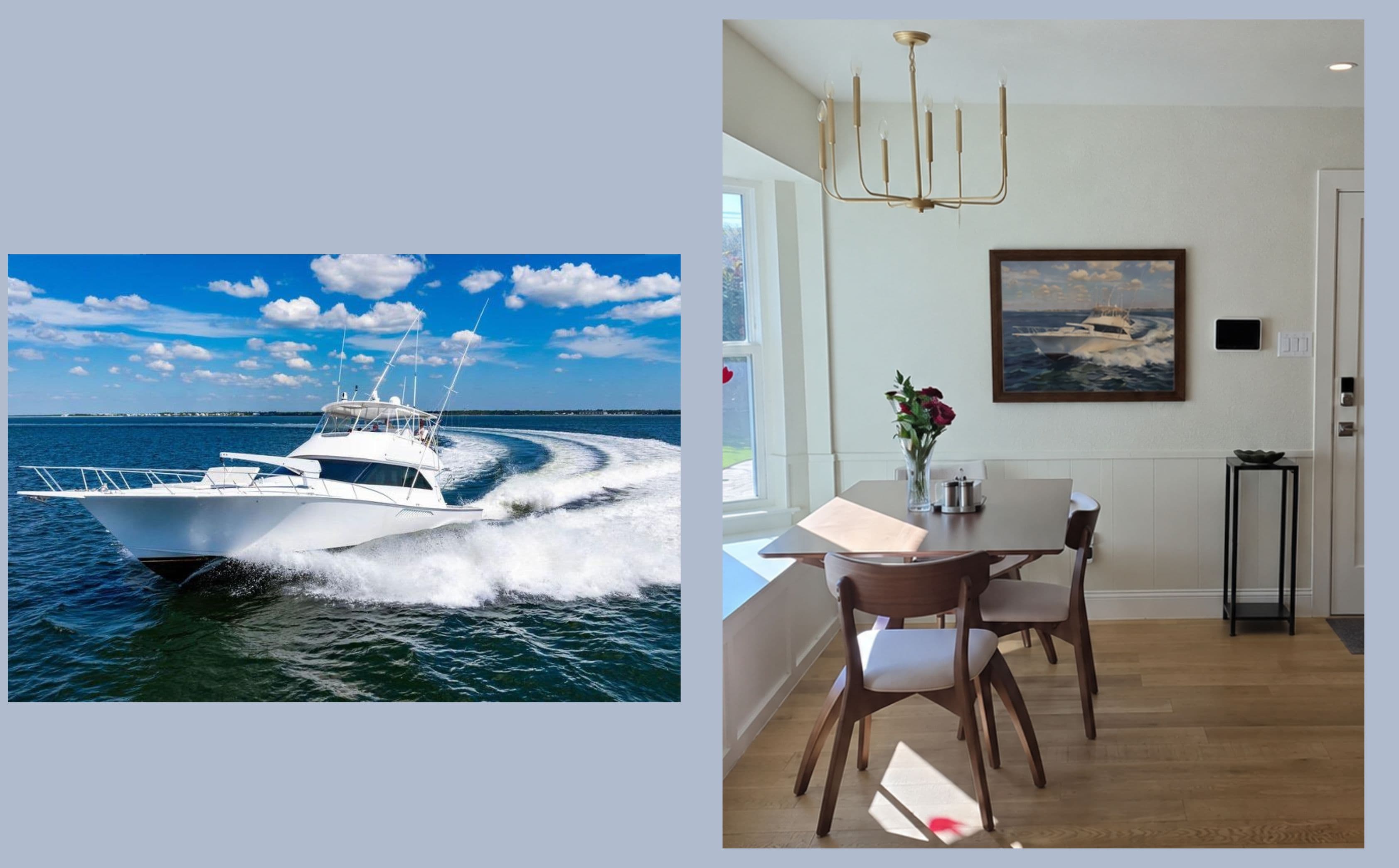 Viking 60 Sport, before and after