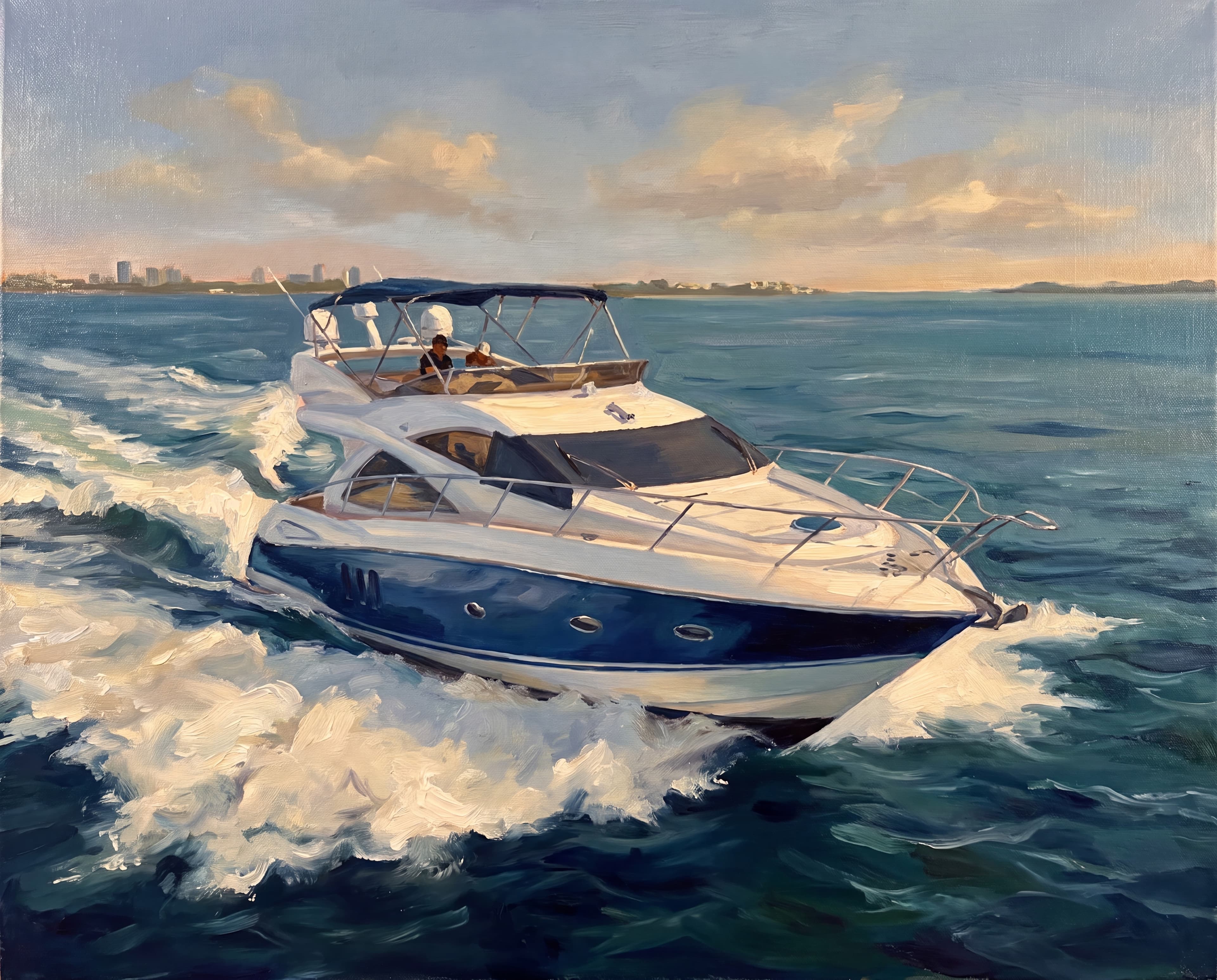 Sunseeker 50, finished artwork