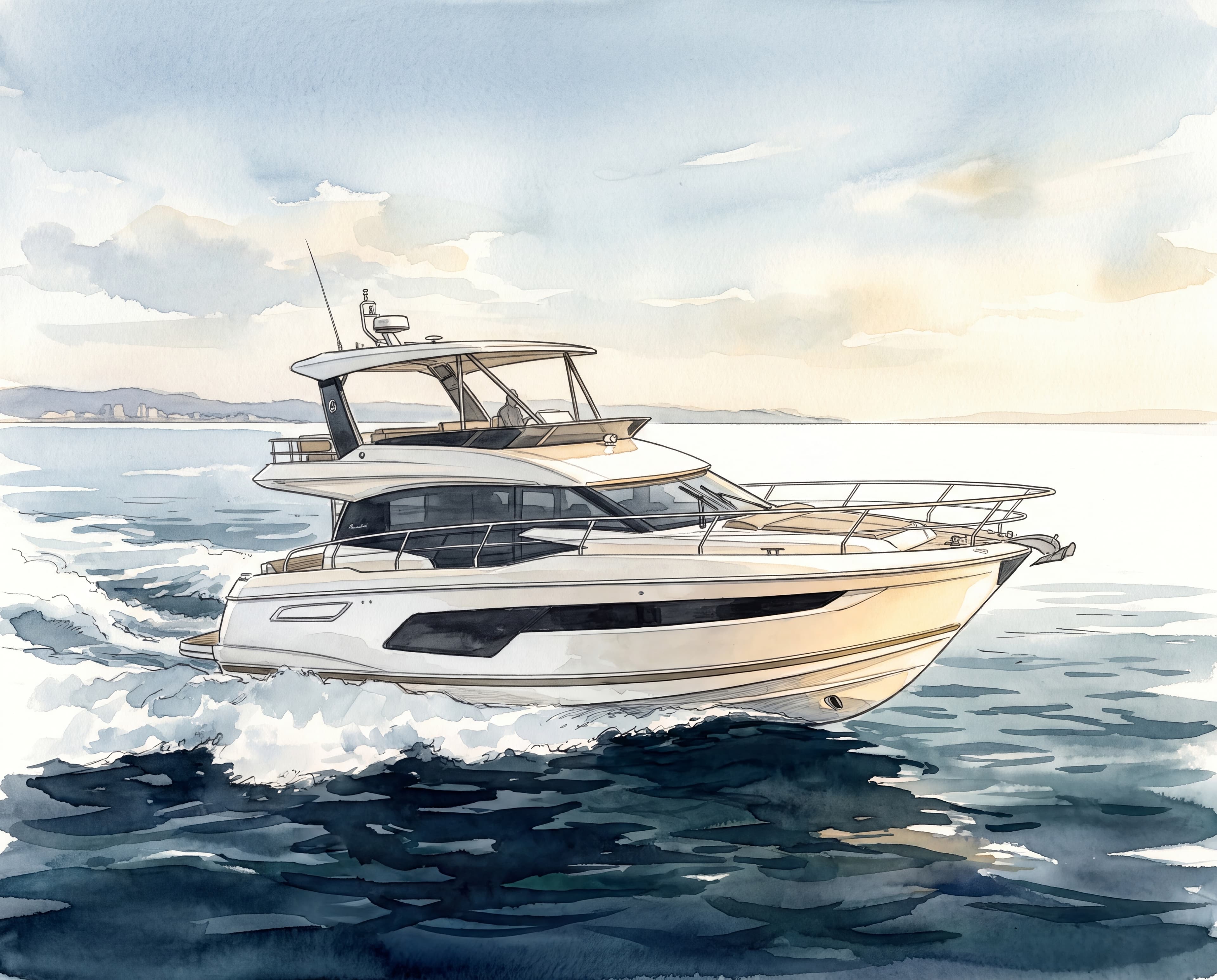 Prestige 520 Fly, finished artwork