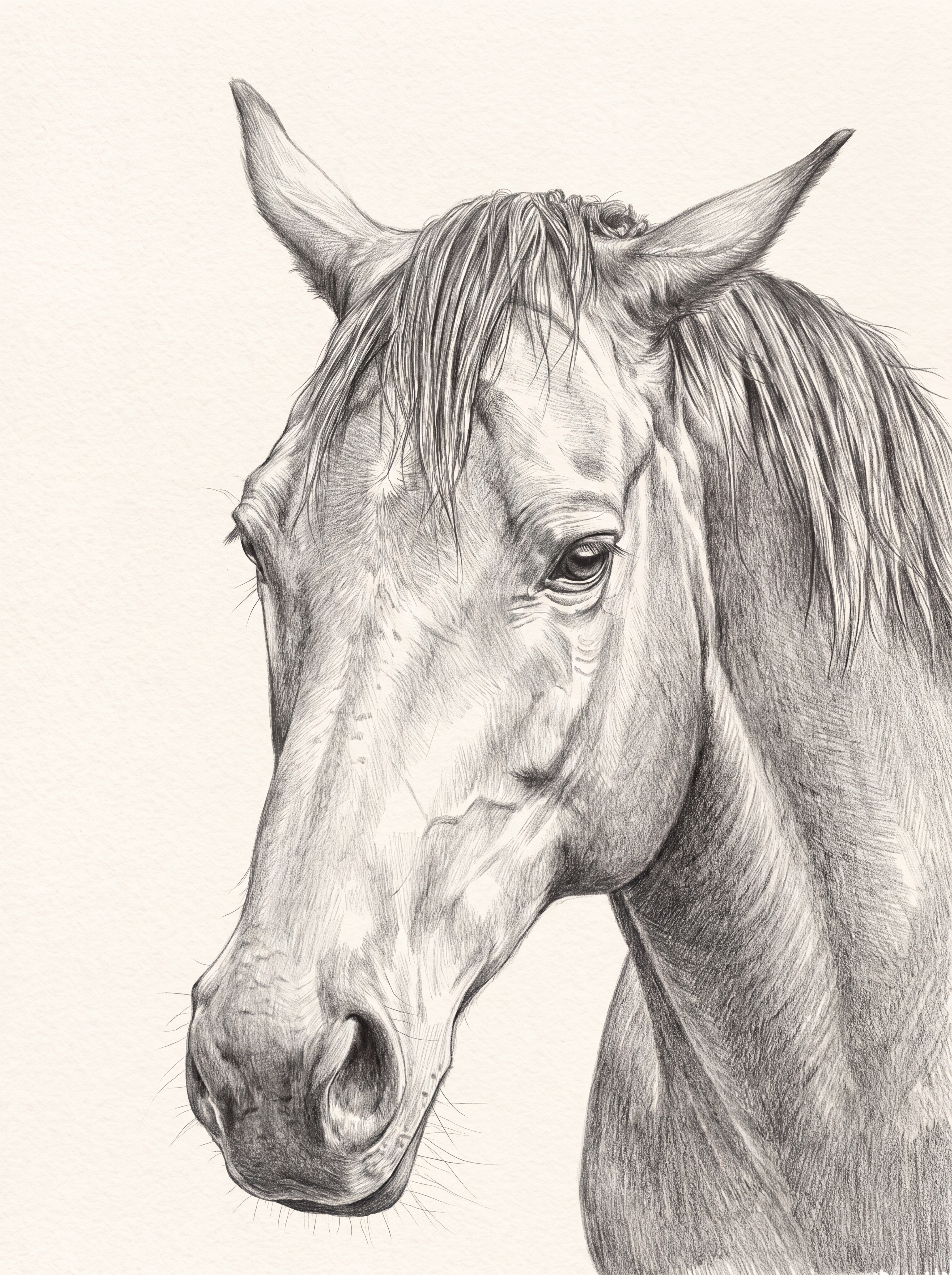 horse4, finished artwork